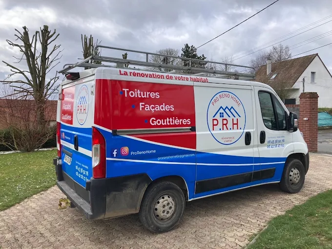 Le camion Pro Réno Home en intervention